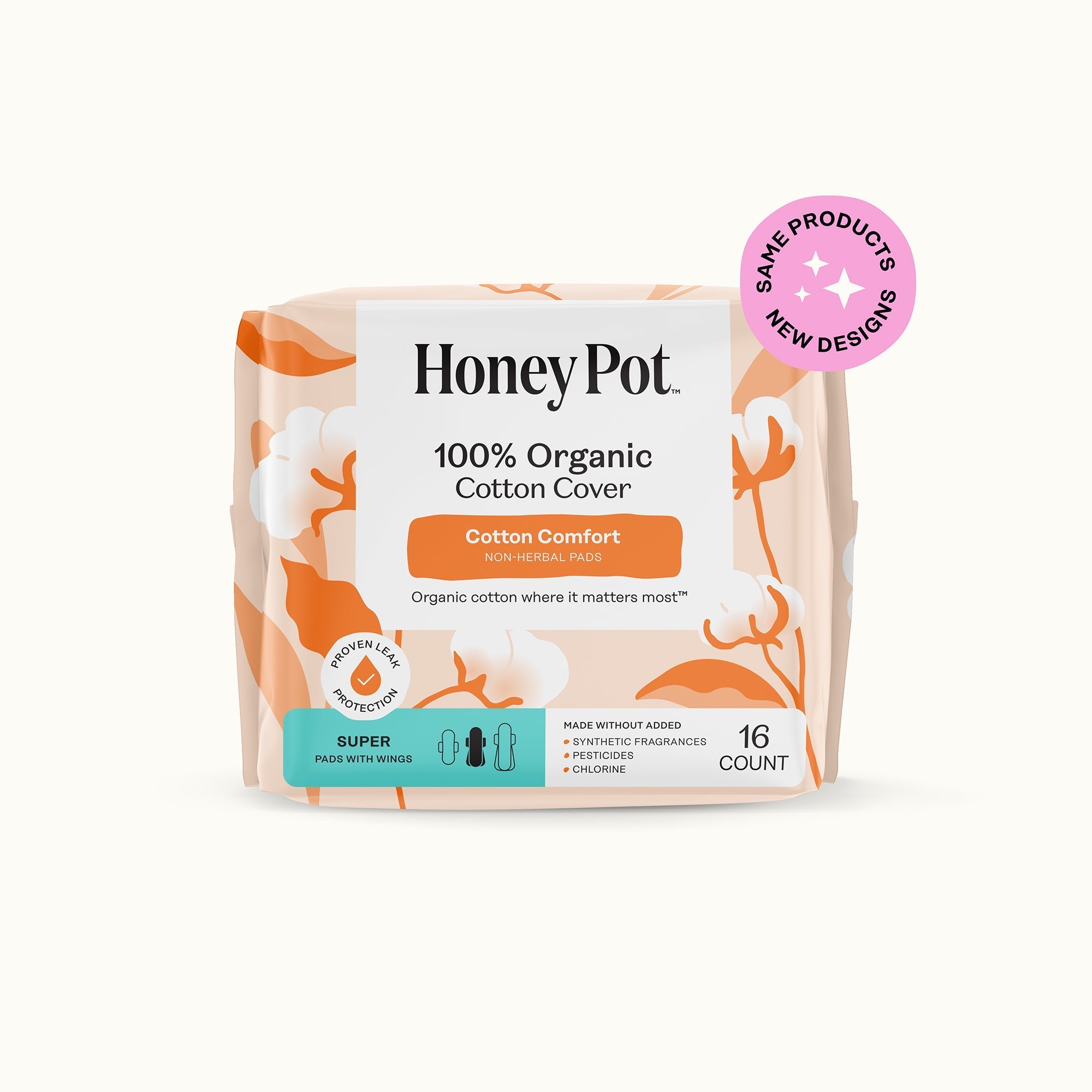 Organic Cotton Comfort Cover Super Pads