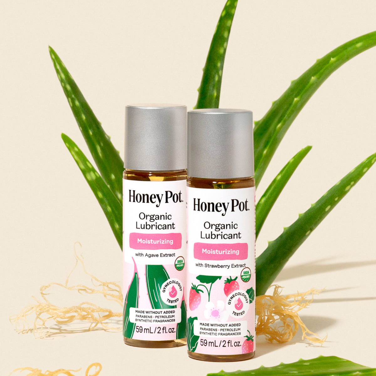 Organic Strawberry Moisturizing Lubricant