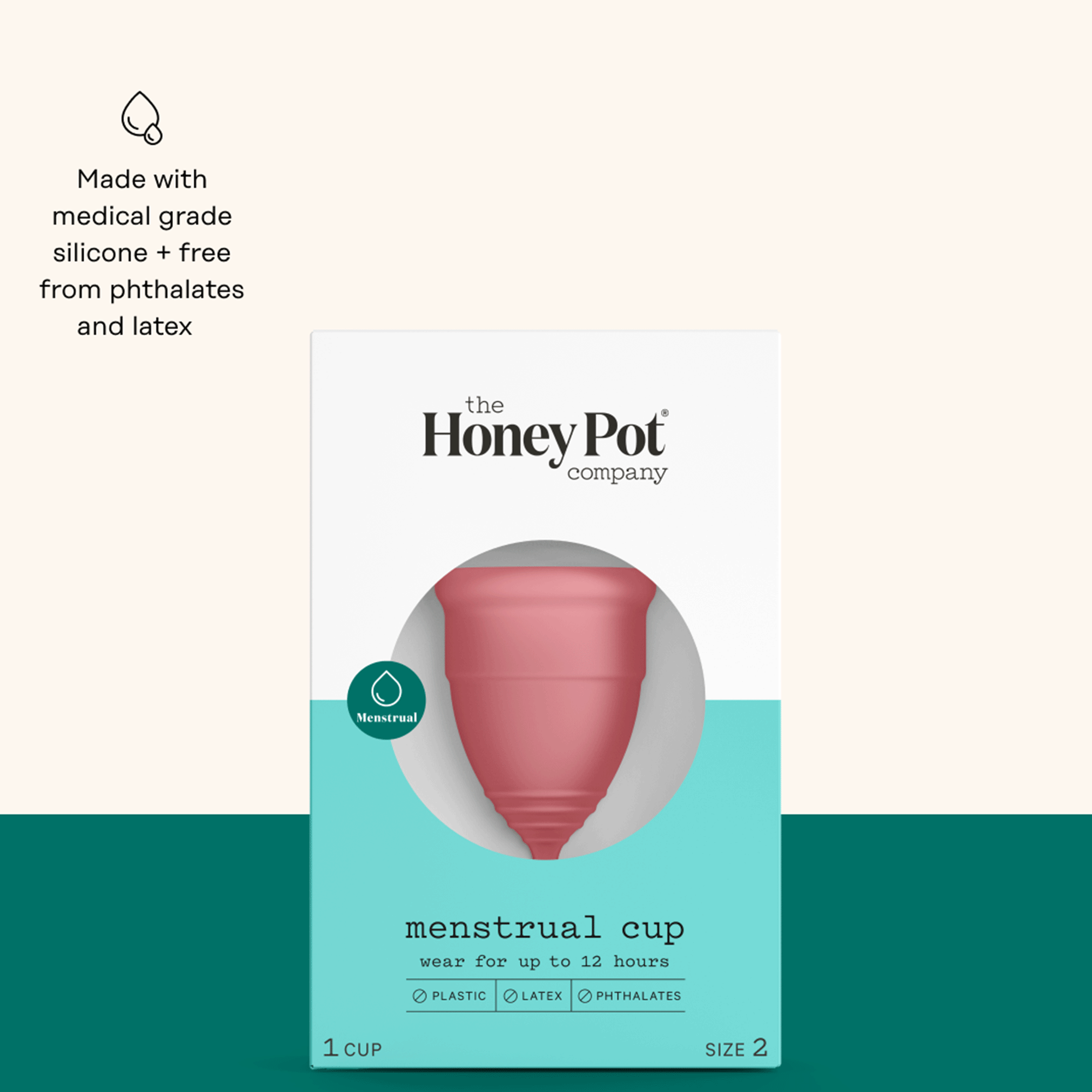 Menstrual Cup, Size 2