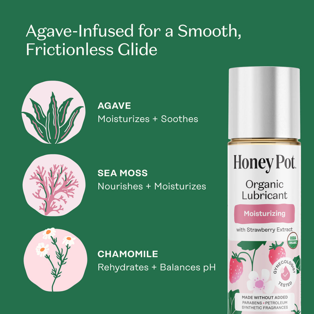 Organic Strawberry Moisturizing Lubricant