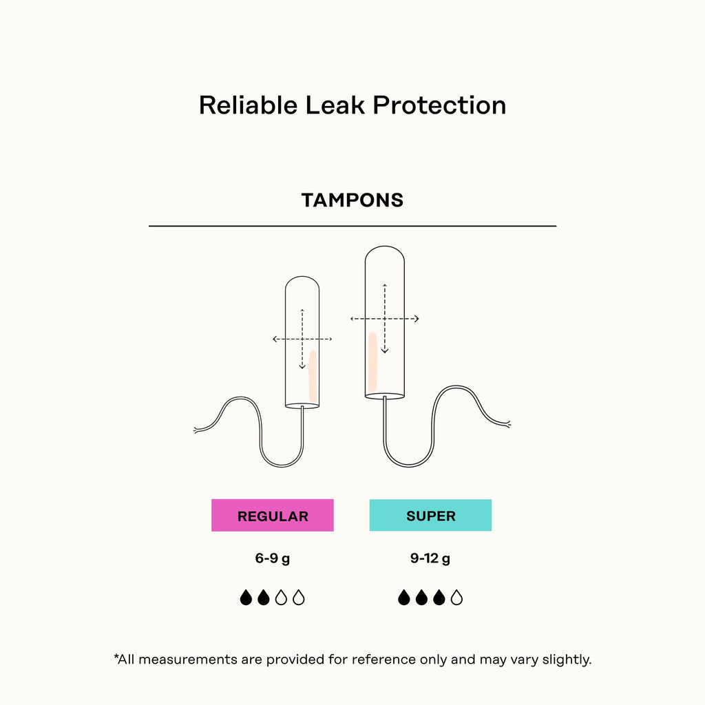 Duo Pack 100% Organically Grown Cotton BPA Free Plastic Applicator Tampons