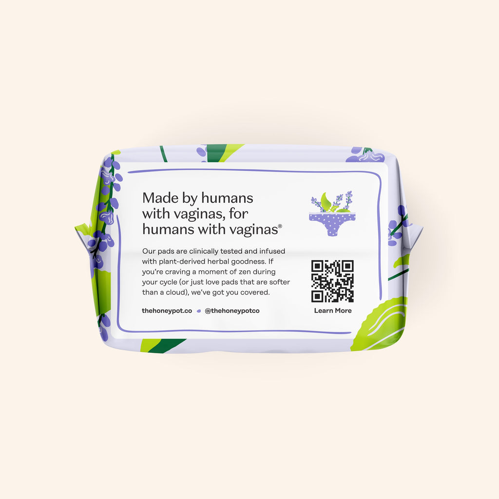 Organic Cotton Cover Calming Herbal Infusion Long Liners