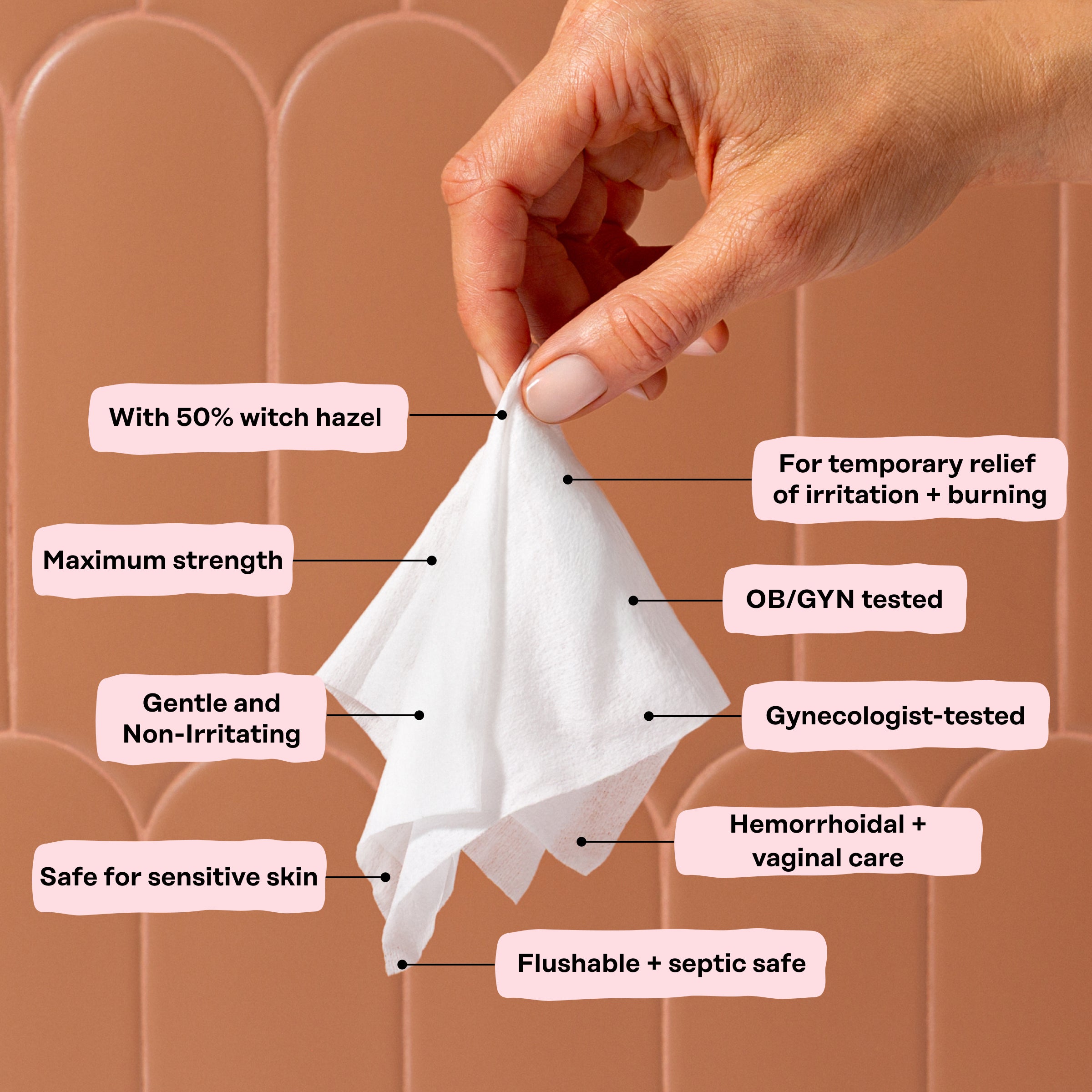Soothing Witch Hazel Intimate Wipes
