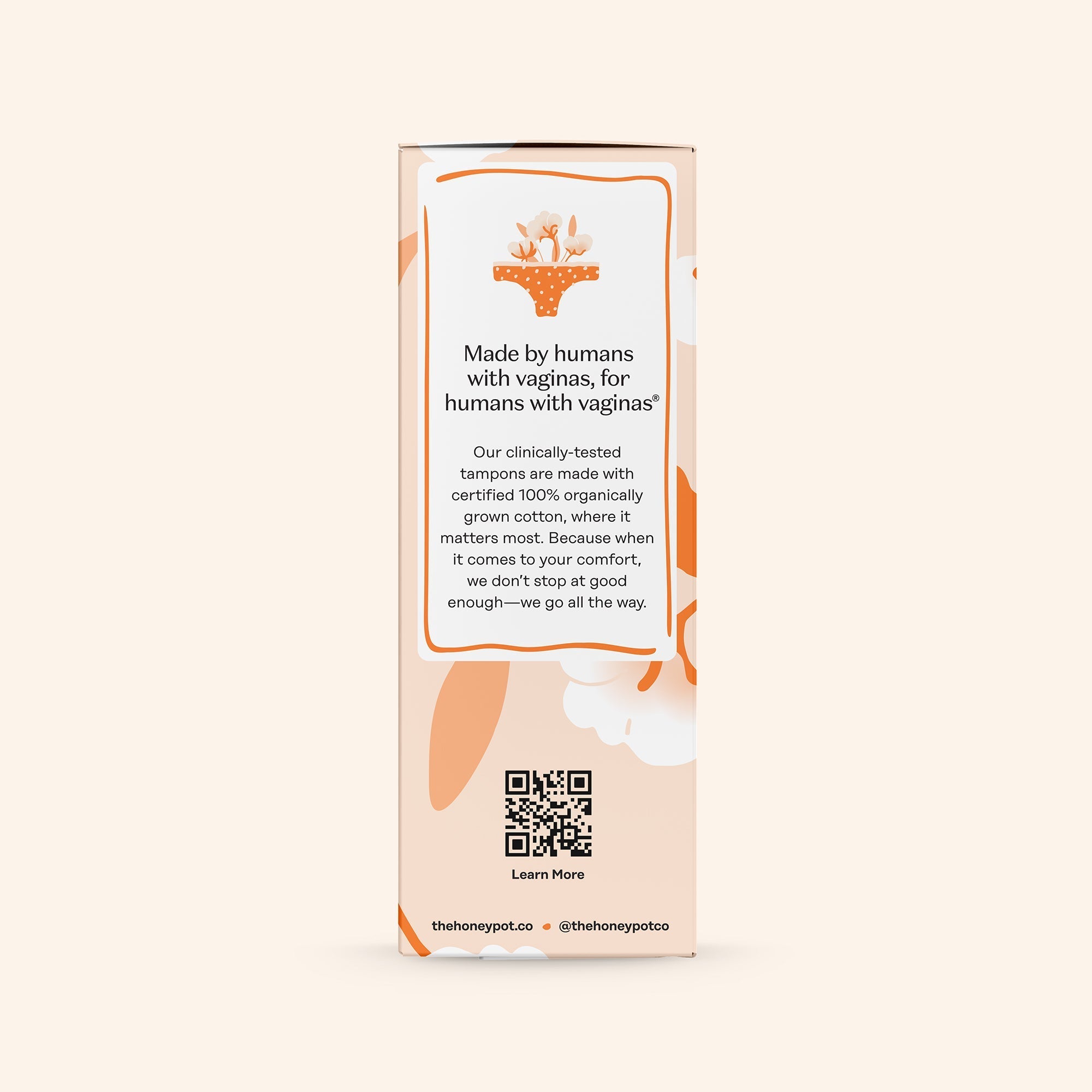 Duo Pack 100% Organically Grown Cotton BPA Free Plastic Applicator Tampons