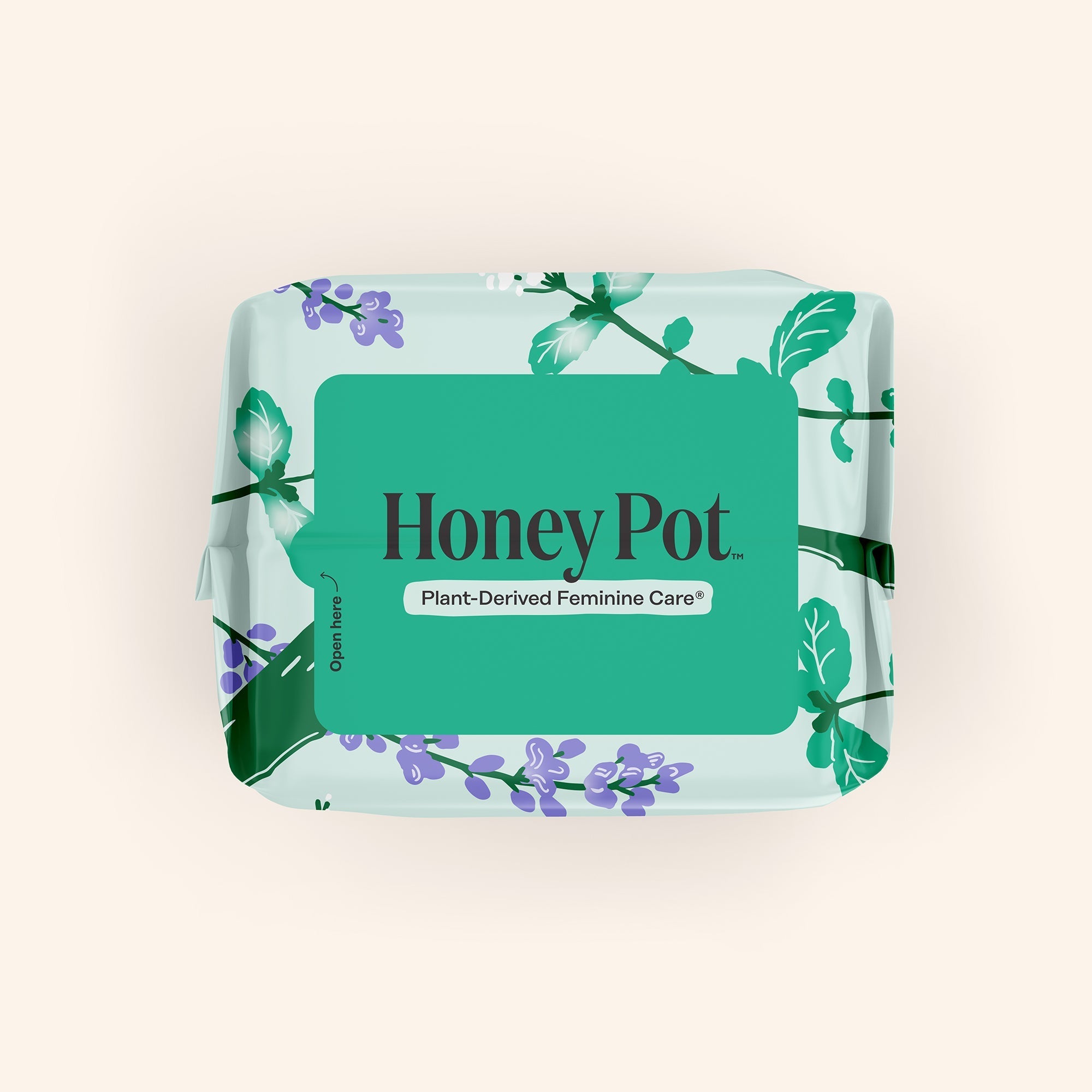Organic Cotton Cover Cooling Herbal Infusion Heavy Flow Overnight Pads